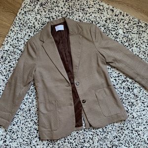 OAK+FORT Houndstooth Blazer